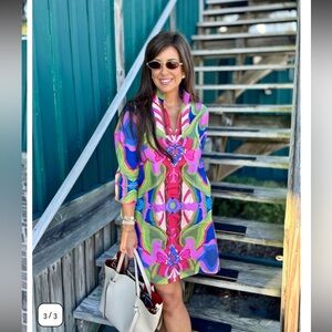 NWT HOUSE OF MBR CHARLESTON SUNDAY BOUVIER SHORT DRESS